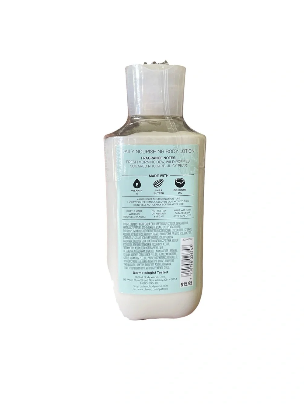 BATH & BODY WORKS POPPY DAILY NOURISHING BODY LOTION
